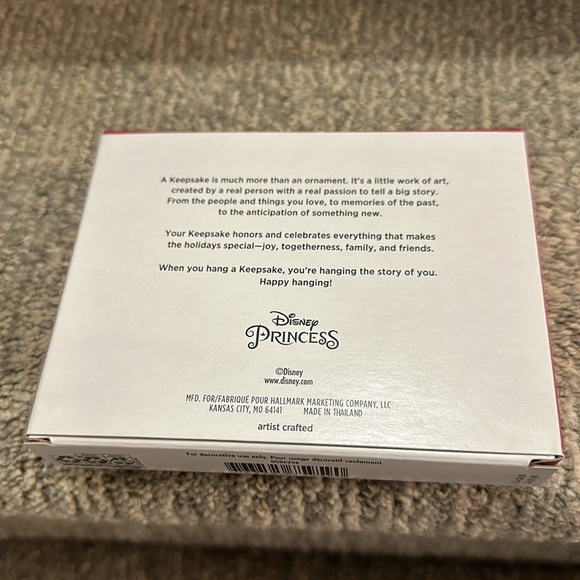 NIB Hallmark Keepsake 2022 Disney Princess miniature ornament set. - Picture 3 of 6